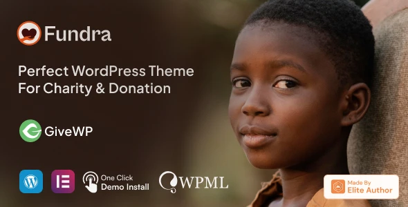 Fundra – Fundraising & Donation WordPress Theme