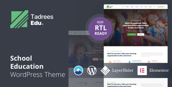 Tadrees – School, Education WordPress Theme
