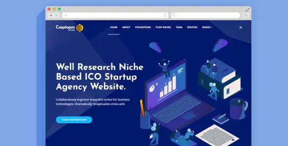Smart ICO – Crypto Currency Elementor Pro Full Site Kit