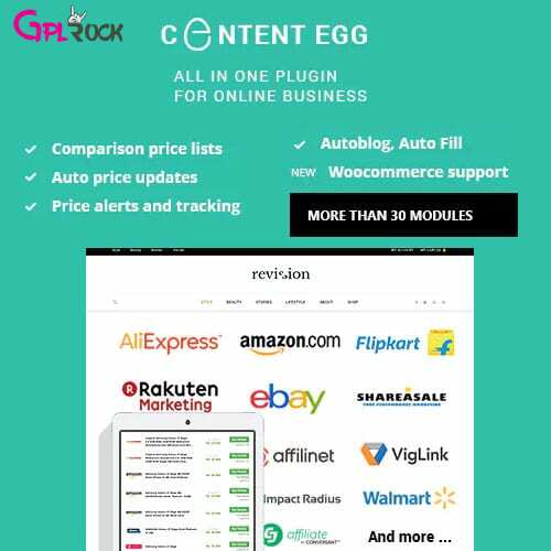Content Egg Pro – all in one plugin for Affiliate