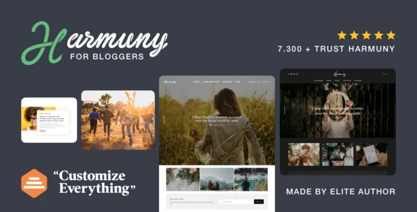 Harmuny – Creative Blog WordPress Theme