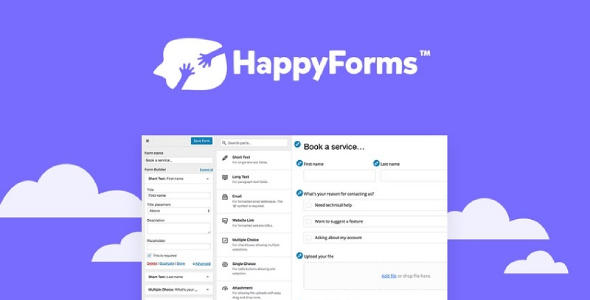 Happyforms Pro - Friendly Drag And Drop Contact Form Builder