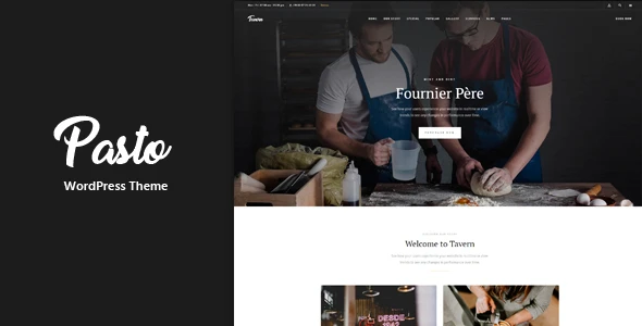Pasto – Restaurant & Cafe Responsive WordPress Theme