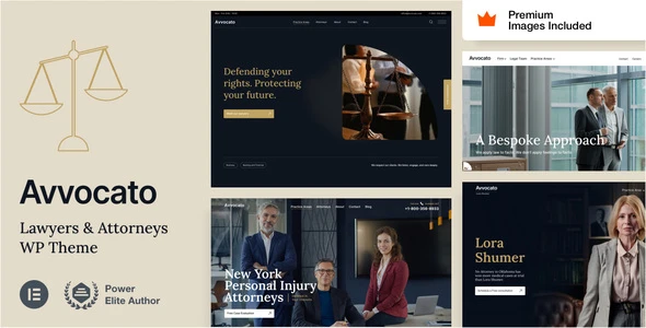 Avvocato – Law Firm WordPress Theme