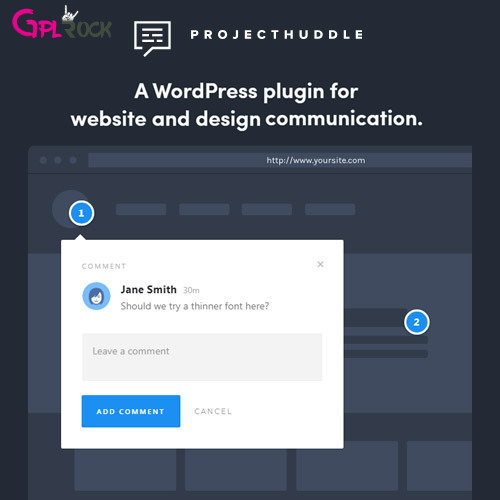 ProjectHuddle – A WordPress plugin for website and design communication