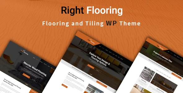 Right Flooring – Tiling Services WordPress Theme