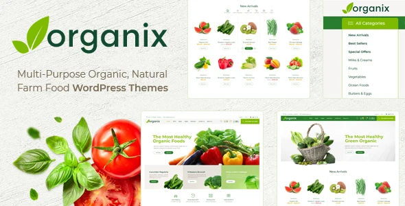 Organix – Organic Food WooCommerce WordPress Theme