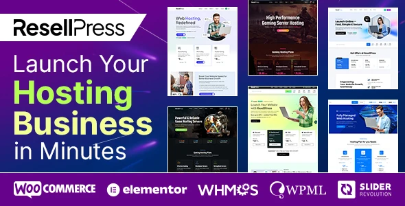 ResellPress – Hosting WordPress & WHMCS Theme