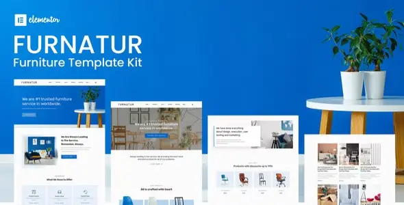 Furnatur – Furniture eCommerce Elementor Template Kit