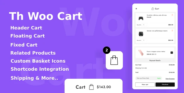 Woo Cart – Slide Cart / Floating Cart For WooCommerce