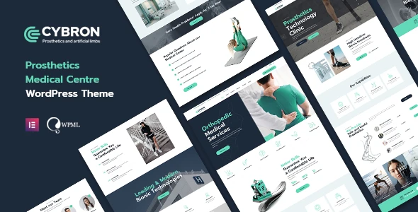 Cybron – Prosthetics Medical Center WordPress Theme