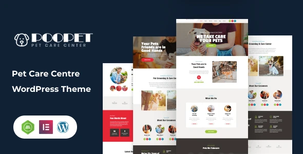 Poopet – Pet Care Center WordPress Theme + RTL