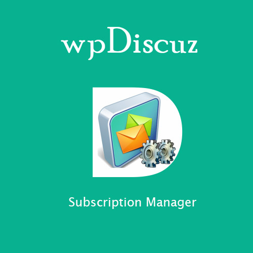 wpDiscuz – Subscription Manager