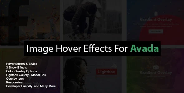 Image Hover Effects for Avada Builder