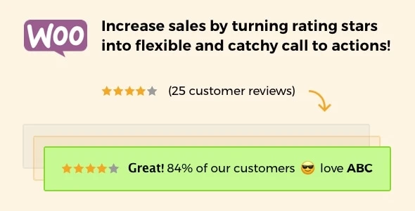 Rating Stars Messages for WooCommerce