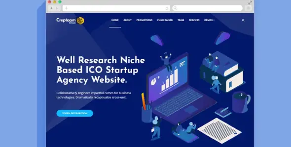 MODO – Crypto Currency Elementor Template Kit