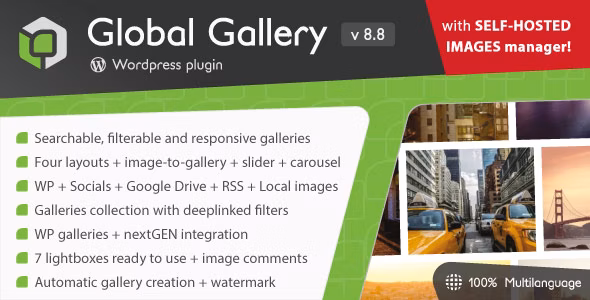 Global Gallery – WordPress Responsive Gallery